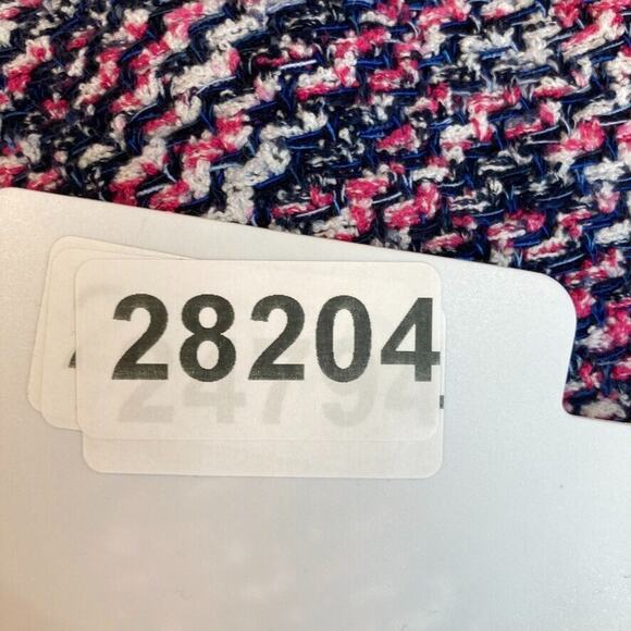 Chico's Cardigan Sweater Structured Notch Collar Women's 4 Raspberry Knit‎ Heavy - Picture 14 of 14